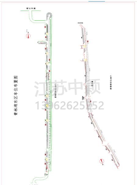 某小區(qū)機動車車位劃線方案(帶圖)
