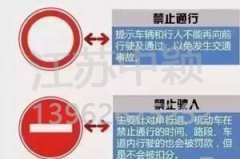 以下道路交通標(biāo)志老司機(jī)都不一定知道？90%人都會混淆！
